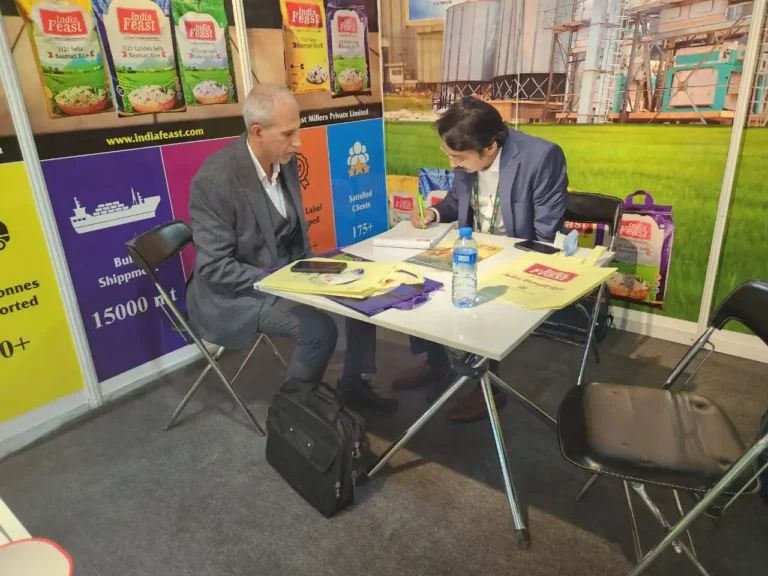 Indiafeast Millers at AgroPack Iraq 2024, Iraq – basmati rice exporter from India
