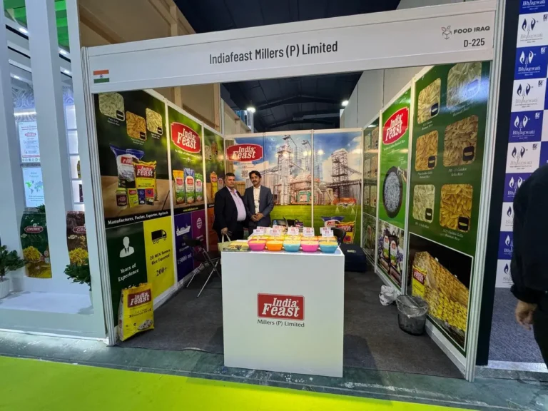 Indiafeast Millers at AgroPack Iraq 2024, Iraq – basmati rice exporter from India
