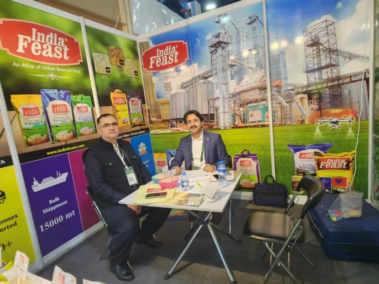 Indiafeast Millers at AgroPack Iraq 2024, Iraq – basmati rice exporter from India