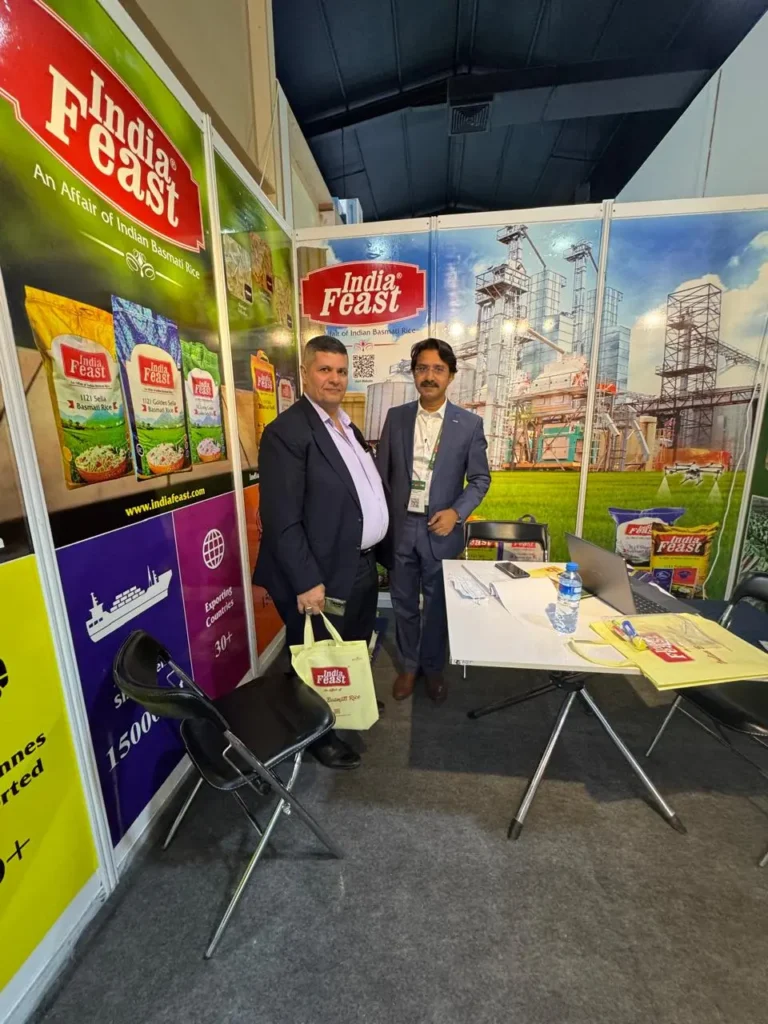 Indiafeast Millers at AgroPack Iraq 2024, Iraq – basmati rice exporter from India