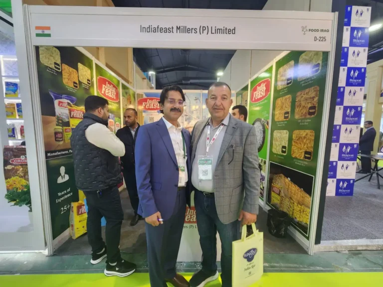 Indiafeast Millers at AgroPack Iraq 2024, Iraq – basmati rice exporter from India