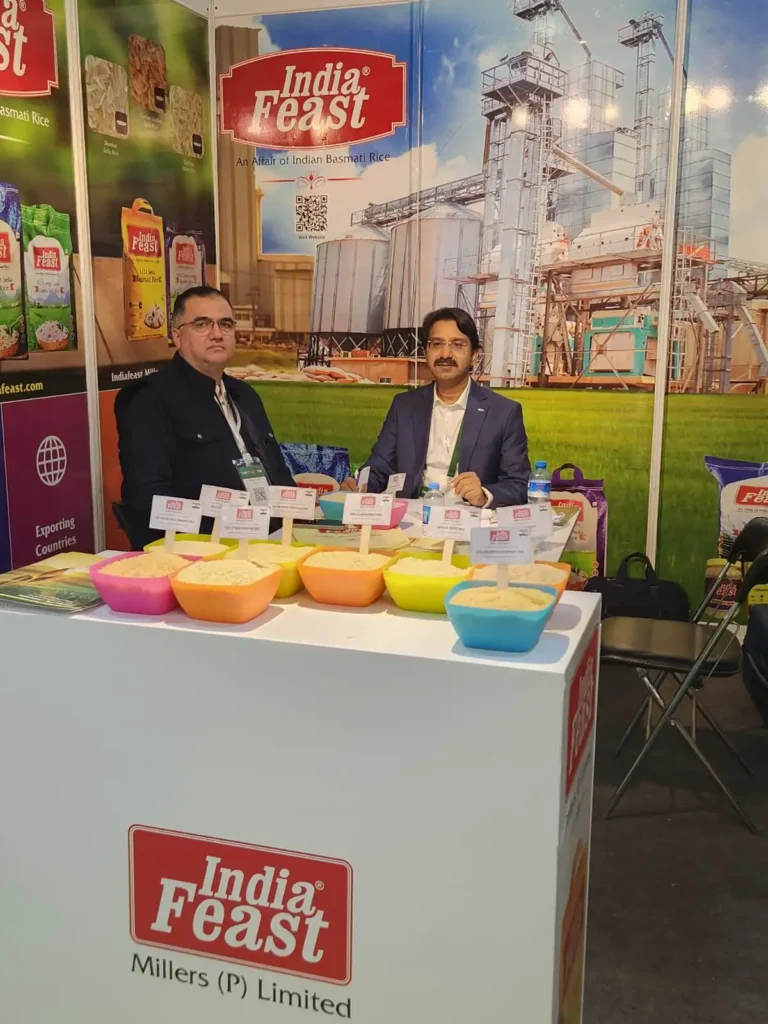 Indiafeast Millers at AgroPack Iraq 2024, Iraq – basmati rice exporter from India