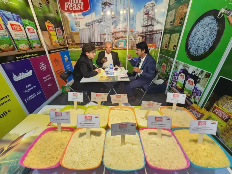 Indiafeast Millers at AgroPack Iraq 2024, Iraq – basmati rice exporter from India