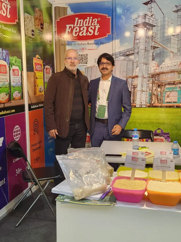 Indiafeast Millers at AgroPack Iraq 2024, Iraq – basmati rice exporter from India