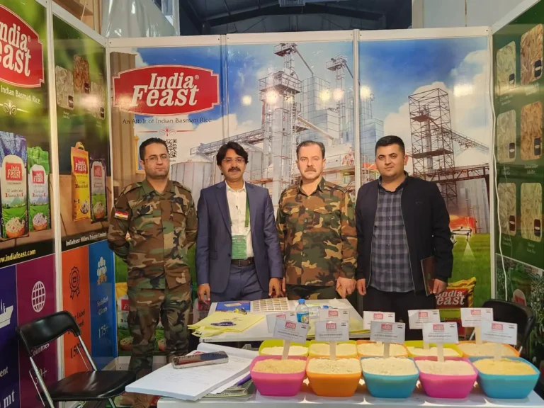 Indiafeast Millers at AgroPack Iraq 2024, Iraq – basmati rice exporter from India