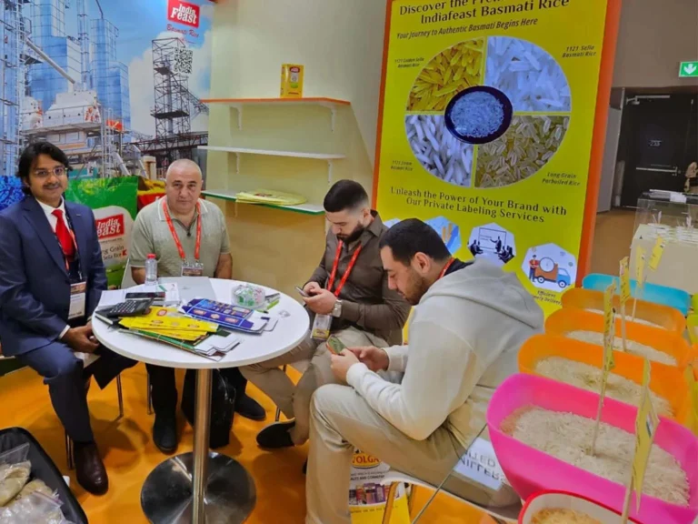 Indiafeast Millers at Gulfood 2026, Dubai, UAE – basmati rice exporter from India