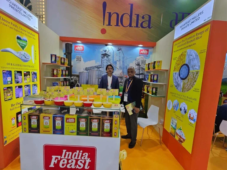 Indiafeast Millers at Gulfood 2026, Dubai, UAE – basmati rice exporter from India
